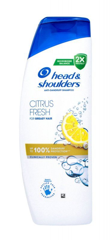 H&S SZAMPON 400ml CITRUS FRESH D/WŁ TŁUSTYCH