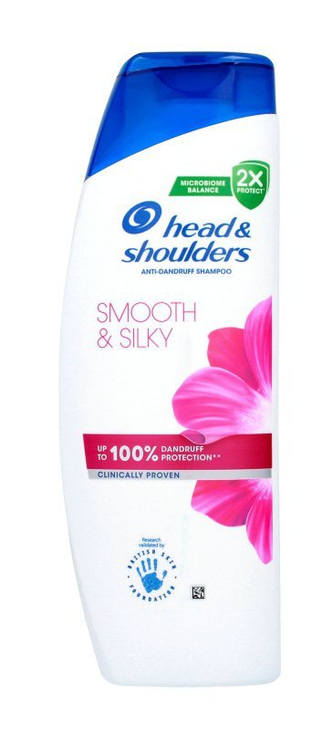 H&S SZAMPON 400ml SMOOTH&SILKY 2w1