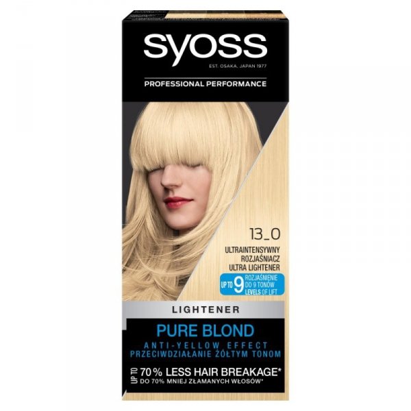 Schwarzkopf Syoss Farba do włosów nr 13_0 Ultraintensywny Rozjaśniacz  1op.