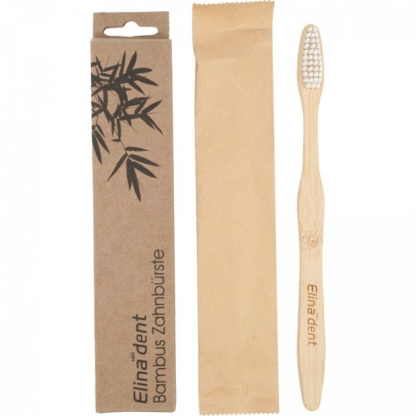Bambusowa Szczoteczka do Zębów, Elina Bamboo, 1 sztuka