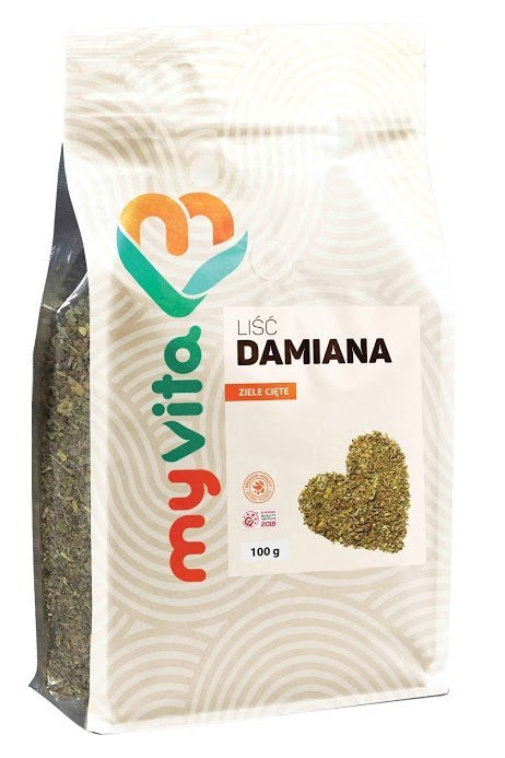 Liść Damiana 100 g Myvita