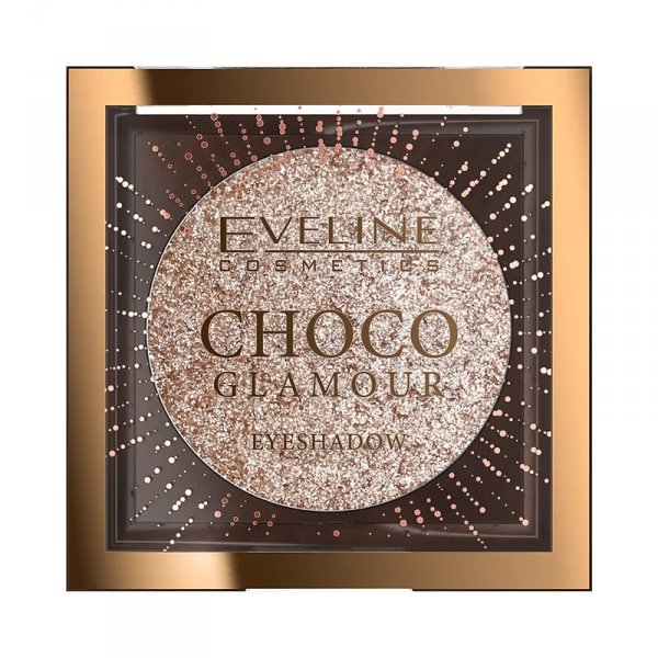 Błyszczący cień-toper do powiek CHOCO GLAMOUR MONO, Eveline