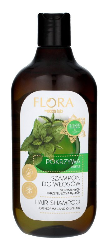 Ecos Lab Flora Szampon do włosów normalnych i przetłuszczających - Pokrzywa 500ml