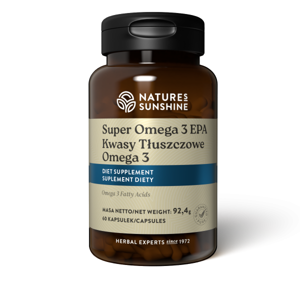 Super Omega 3 EPA, Nature's Sunshine, 60 kapsułek