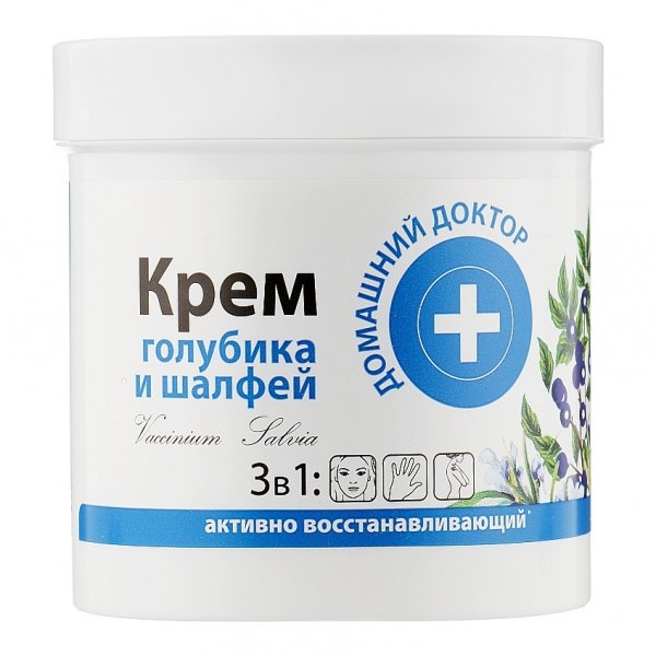 Odbudowujący Krem Borówka i szałwia, Domowy Doktor, 250ml