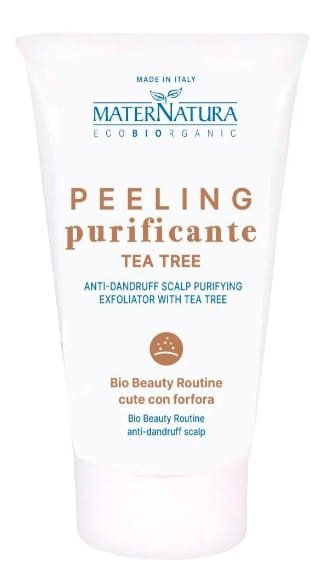 Przeciwłupieżowy peeling do skóry głowy, drzewo herbaciane, MaterNatura