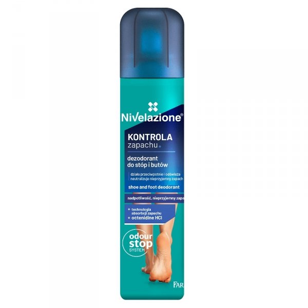 NIVELAZIONE  For Men Dezodorant do stóp i butów dla mężczyzn Kontrola zapachu 180 ml
