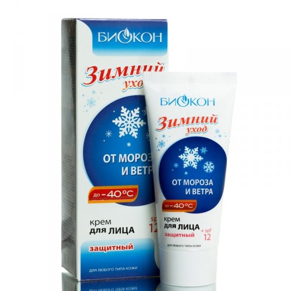 Крем для Лица Защитный SPF12, Зимний Уход