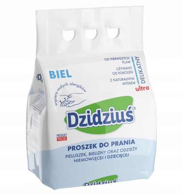 Proszek do prania hipoalergiczny Dzidziuś Biel 1,5kg