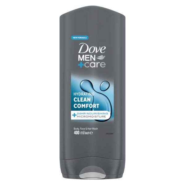 DOVE Men+Care Żel pod prysznic 3w1 Clean Comfort 400 ml