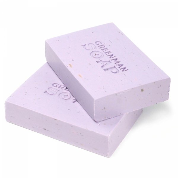 Lawenda i Geranium Naturalne Mydło do Twarzy i Ciała Greenman, 100g