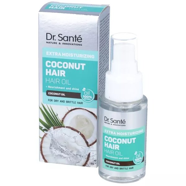 Olejek do Włosów Suchych i Łamliwych Dr. Sante Coconut Hair