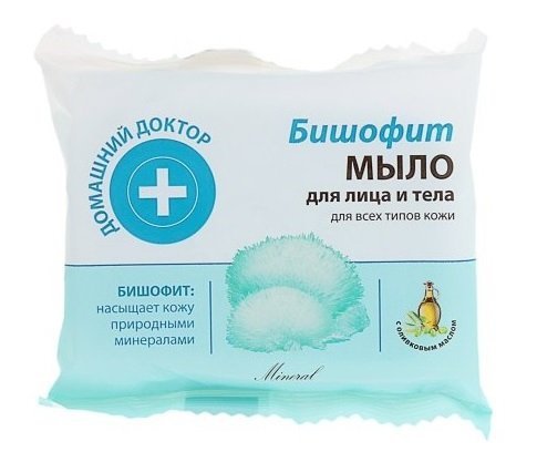 Mydło do Twarzy i Ciała z Biszofitem, Domowy Doktor, 70g