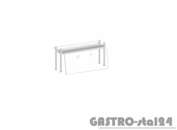 Nadstawka z oświetleniem DM 94582 D 1543x480x480