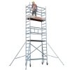 Rusztowanie  TOP SYSTEM SAFETY 8,10m wieża jezdna o wymiarach 75 x 180 cm   Faraone  MSA-74