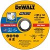 Tarcza DeWALT DT43972 125x1 x22,23mm do cięcia stali nierdzewnej Inox 