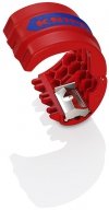 Obcinak do rur z tworzywa sztucznego i tulejek uszczelniających Knipex BiX 90 22 10 BK