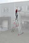 Drabina wielofunkcyjna 3 – elementowa ze stabilizatorem 3X7 Faraone AK225.3  