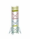 Rusztowanie  TOP FLEX 8,04m wieża jezdna o wymiarach 75 x 180 cm   Faraone  S180XS-74