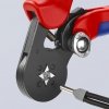 Samonastawne szczypce do zagniatania tulejek kablowych z ładowaniem bocznym Knipex 97 53 04