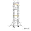 Rusztowanie  TOP SYSTEM  10,4m wieża jezdna o wymiarach 75 x 180 cm   Faraone A1-94