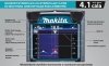 Akumulatorowy detektor metalu Makita DWD181ZJ 14,4V / 18V