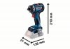 Wiertarko-wkrętarka akumulatorowa Bosch GSR 18V-90 FC Professional + 3 UCHWYTY