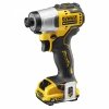 Zestaw COMBO DeWALT DCK2110L2T 12V DCD701 DCF801 2x 3Ah TSTAK