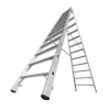 Drabina dwustronna ze stopniami R13 KRAUSE 2x12 stopni 136220