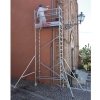 Rusztowanie  TOP SYSTEM  7,4m wieża jezdna o wymiarach 75 x 180 cm   Faraone A1-64