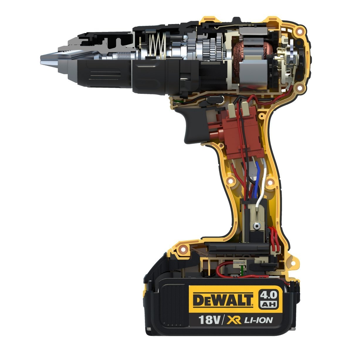 Kompaktowa wiertarko wkretarka DeWALT DCD780M2 XR Li Ion 18 V Narz dzia SEGER