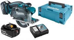 Akumulatorowa przecinarka do metalu Makita DCS552RTJ 18V 2x5.0Ah