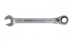 Klucz płasko-oczkowy z grzechotką Proxxon MicroSpeeder 14 mm PR23136 - z przełącznikiem 