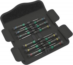 Kraftform Micro 12 Universal 1 Zestaw wkrętaków precyzyjnych nasadowych, 12 części WERA | 05073675001