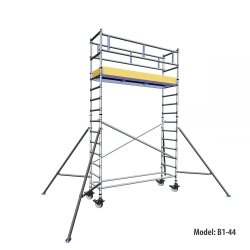 Rusztowanie  TOP SYSTEM  5,4m wieża jezdna o wymiarach 75 x 245 cm   Faraone  B1-44