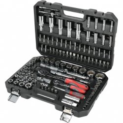 Zestaw kluczy nasadowych 113szt 1/2 1/4 Proline 58113
