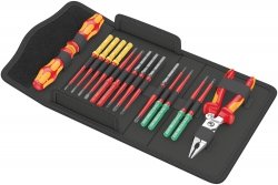 Kraftform Kompakt VDE 17 extra slim 1 Tool Finder, 17 części WERA | 05006612001