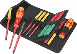 Kraftform Kompakt VDE 17 Universal 1 Tool Finder, 17 części WERA | 05006611001
