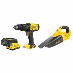 Zestaw elektronarzędzi STANLEY FATMAX SFMCK219D1 18V v20 SFMCD711 SFMCVH001B