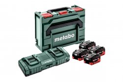 Zestaw akumulatorów Metabo 4x LiHD 8.0 Ah ASC 145 DUO MetaBox 145 685135000
