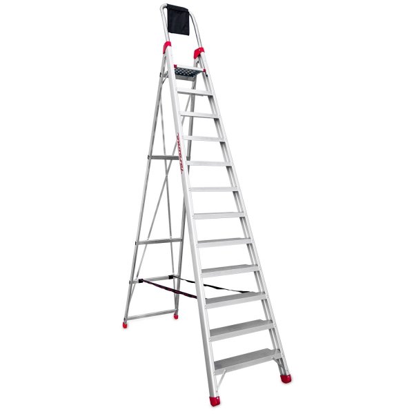 Drabina jednostronna z głębokimi  13 cm stopniami  DOMUS  Faraone SDOMUS12