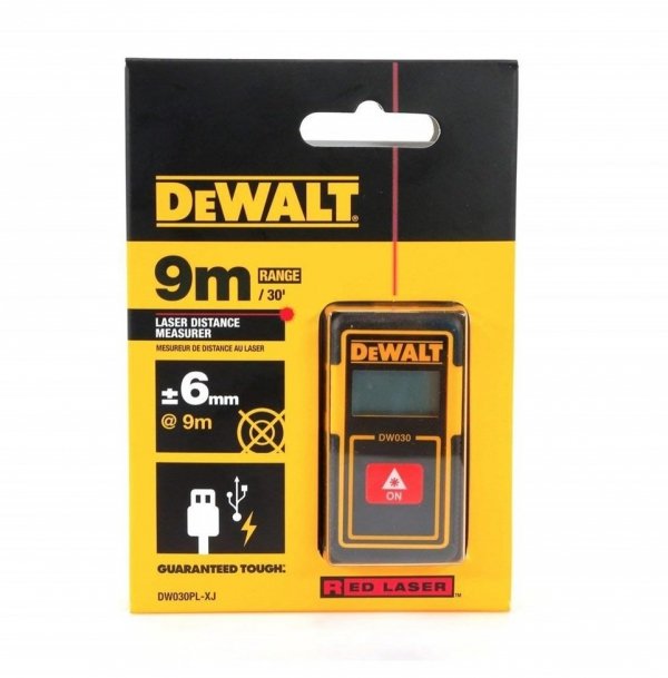 Kieszonkowy dalmierz laserowy DeWALT DW030PL 9m