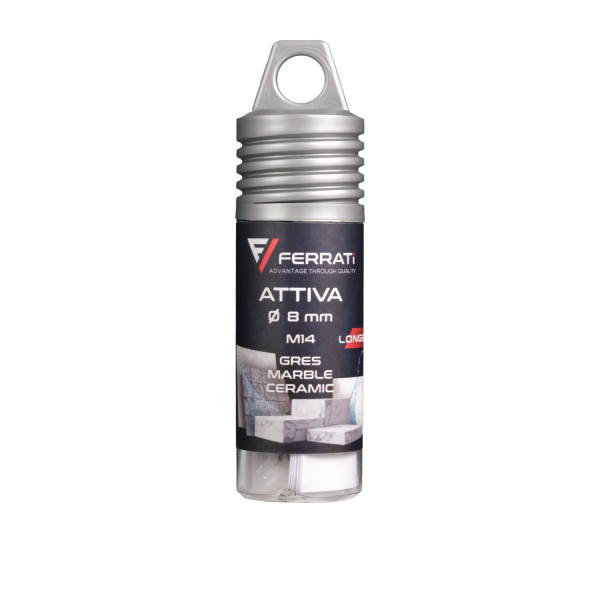Otwornica diamentowa DDV-T 8mm M14 ATTIVA  FERRATI F40122