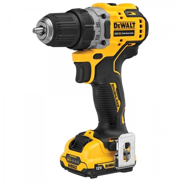 Kompaktowa wiertarko-wkrętarka DeWALT DCD701D2 12V 2x2.0Ah XR Li-Ion