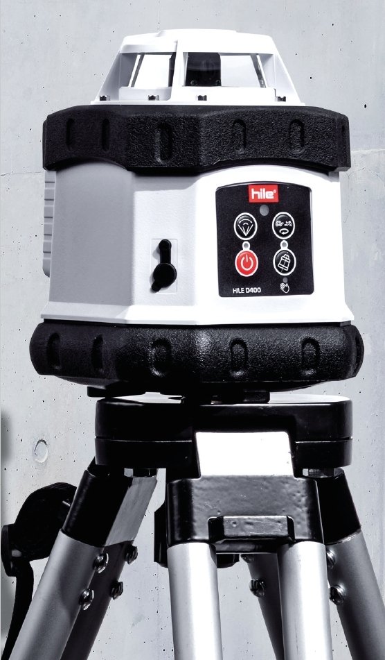 Laser rotacyjny niwelator HILE by PRO D400 Zestaw