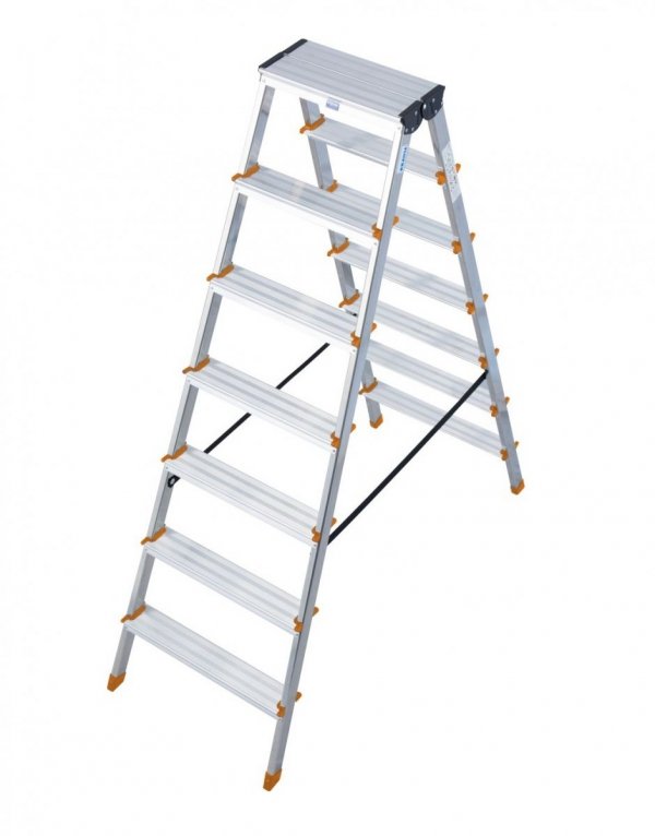 Drabina dwustronna KRAUSE Dopplo 2x7 stopnie 120434