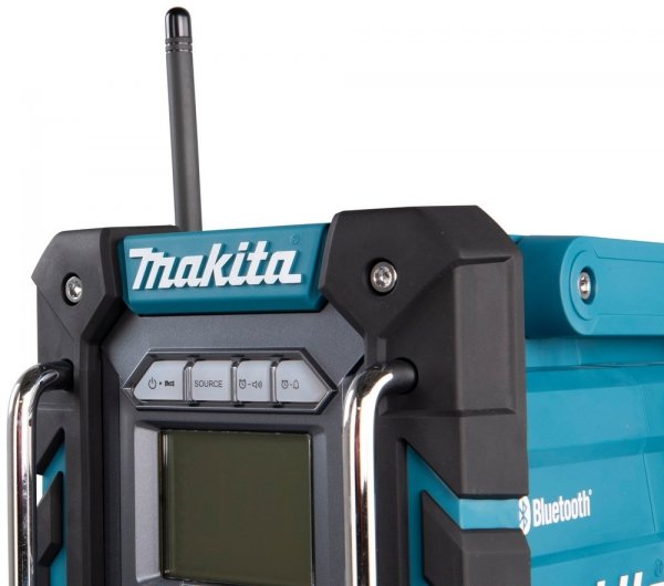 Akumulatorowy odbiornik radiowy Makita DMR300 BT z ładowarką
