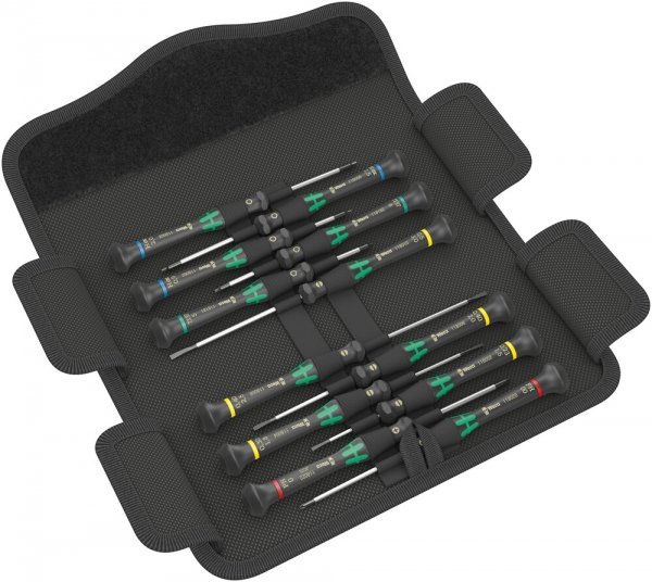 Kraftform Micro 12 Universal 1 Zestaw wkrętaków precyzyjnych nasadowych, 12 części WERA | 05073675001
