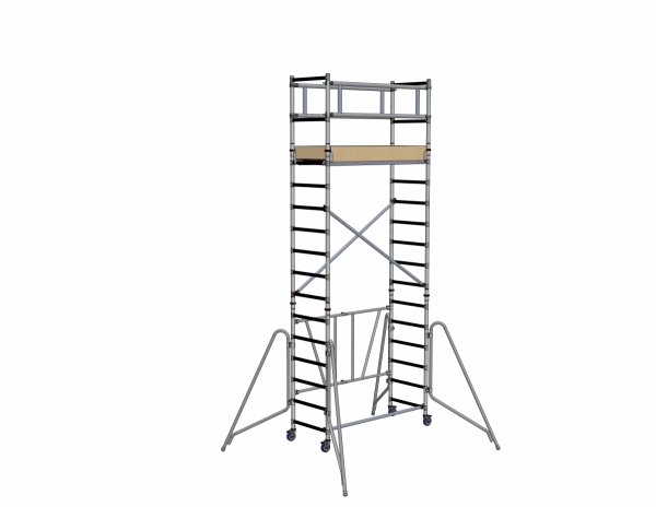 Rusztowanie  5,7m wieża jezdna COMPACT XS o wymiarach 75 x 180 cm   Faraone  MODUŁ A + B + C