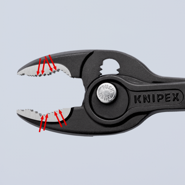 Szczypce chwytające czołowe KNIPEX TwinGrip 82 02 200